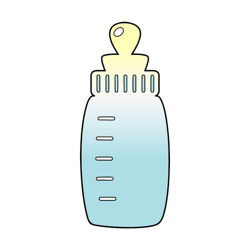 Baby Bottle Baby Shower Cookie Cutter