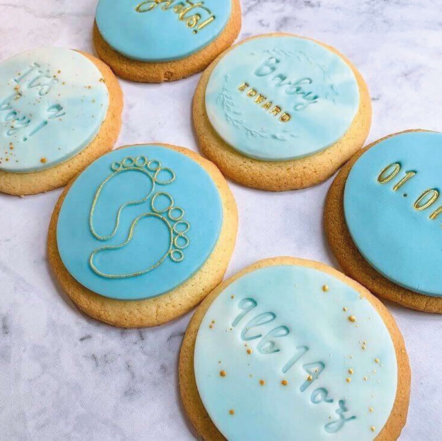 Babies Feet Cookie Embosser