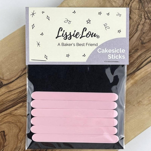Baby Pink Acrylic Cakesicle Lollipop Sticks