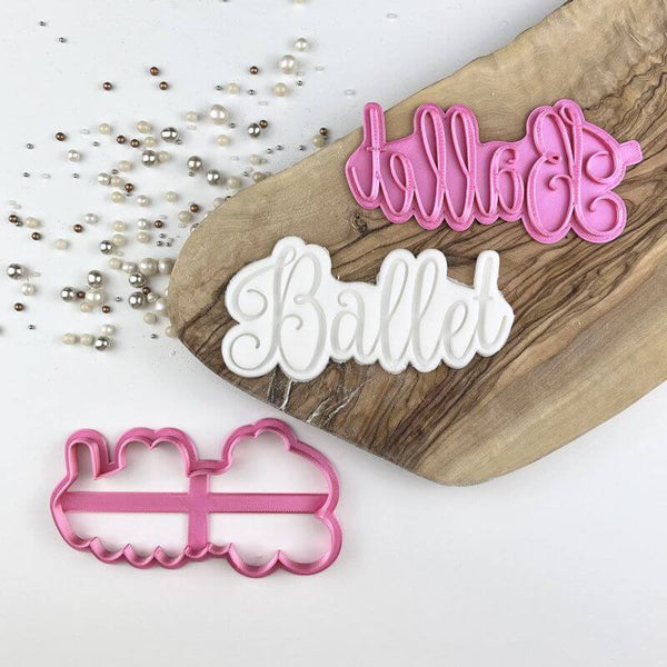 Ballet Cookie Cutter and Stamp