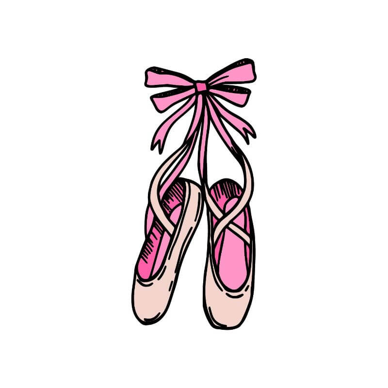 Ballet Shoes Cookie Cutter