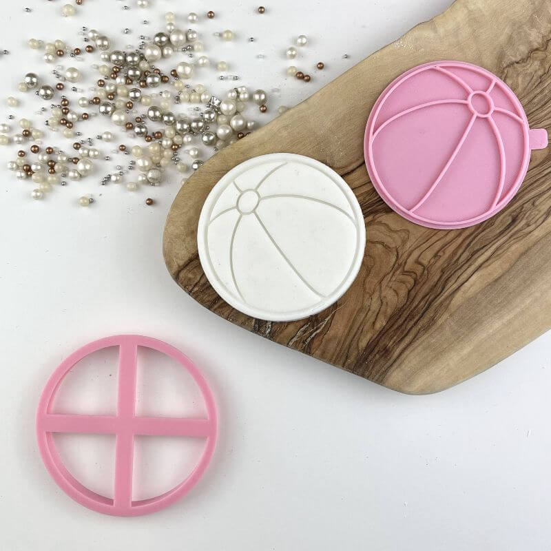 Beach Ball Summer Cookie Cutter and Stamp