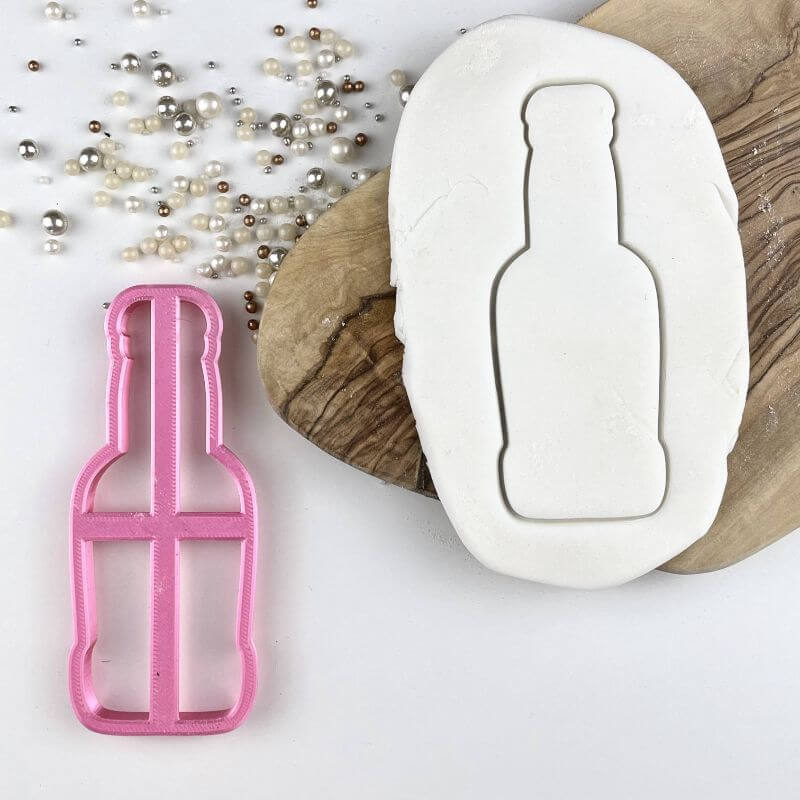 Beer Bottle Cookie Cutter