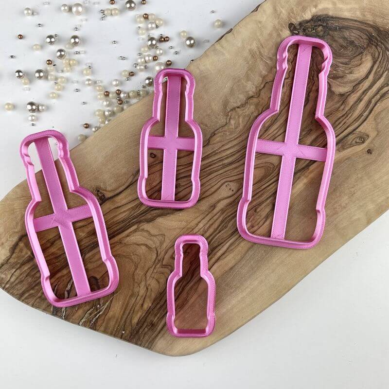 Beer Bottle Cookie Cutter