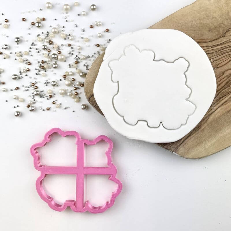Best Mum Ever with Flowers Style 2 Mother's Day Cookie Cutter