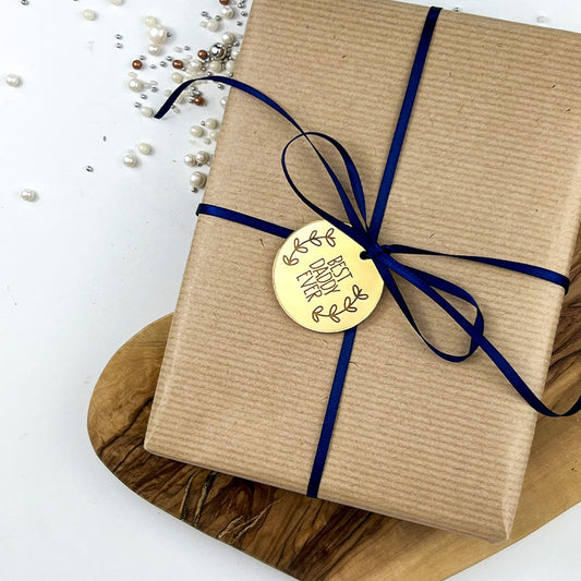 Best Daddy Ever Cookie Box Tags 