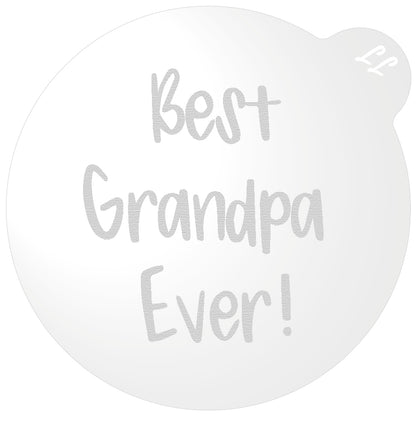 Best Grandpa Ever Cookie Embosser