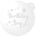 Birthday Boy Cookie Embosser with Stars