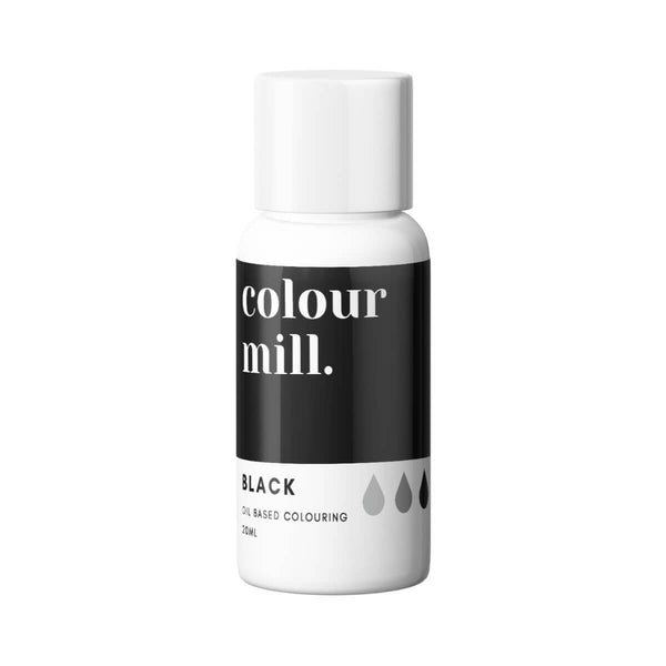Black Colour Mill Icing Colouring - 20ml