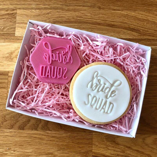 Bride Squad Cookie Stamp