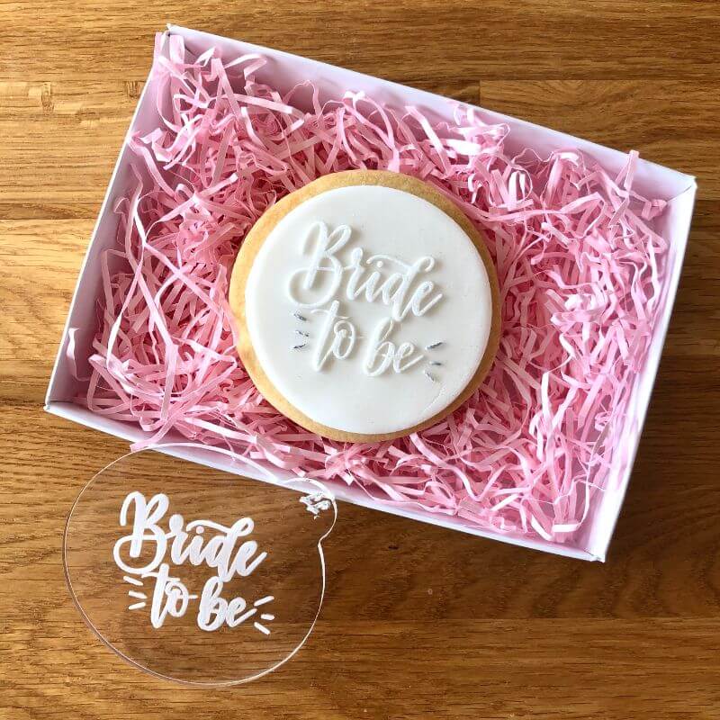 Bride to Be Cookie Embosser