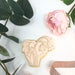 Snowdrop Flower Floral Cookie Cutter and Embosser