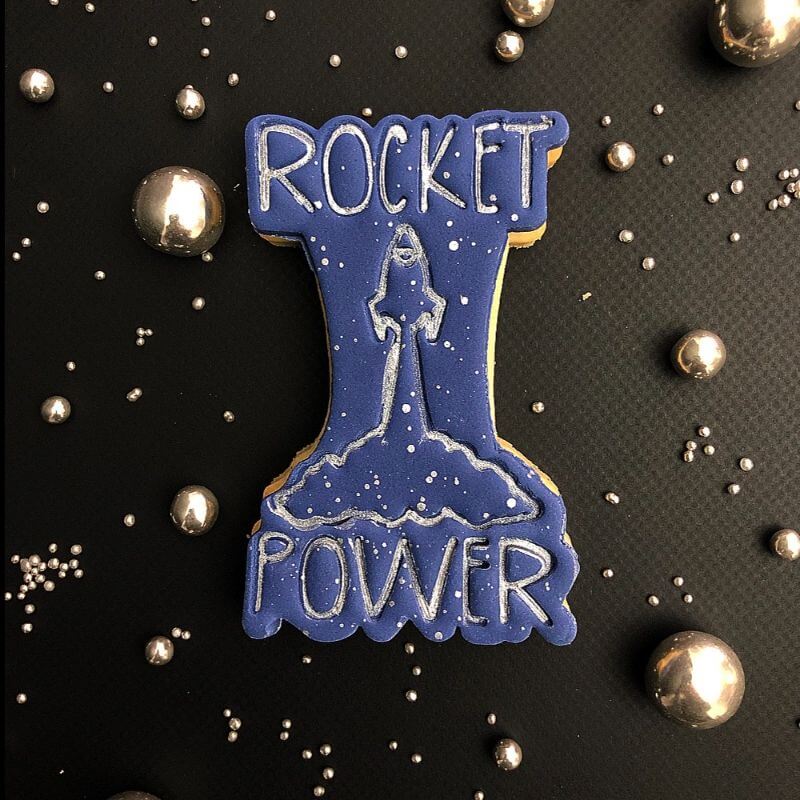 Rocket Power Space Cookie Cutter