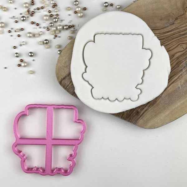 Bunny Kisses and Easter Wishes Cookie Cutter