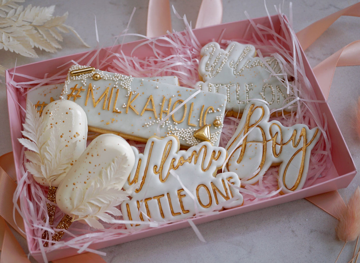 #Milkaholic Baby Shower Cookie Cutter and Embosser