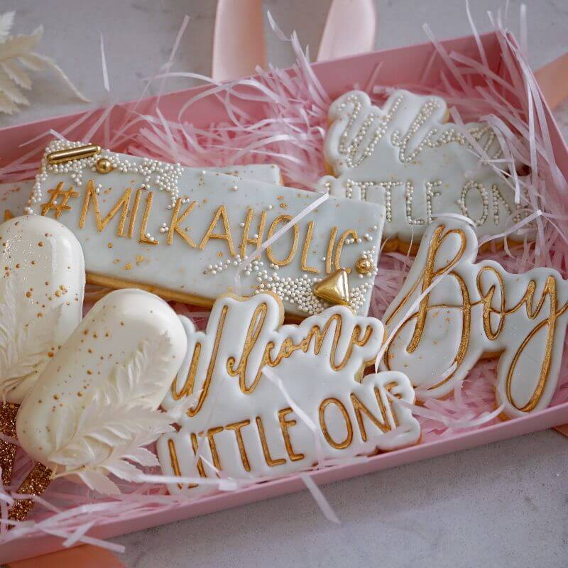 Welcome Little One Baby Shower Cookie Cutter and Stamp