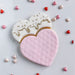 Love Heart Doughnut Set Valentine's Cookie Cutters and Embosser