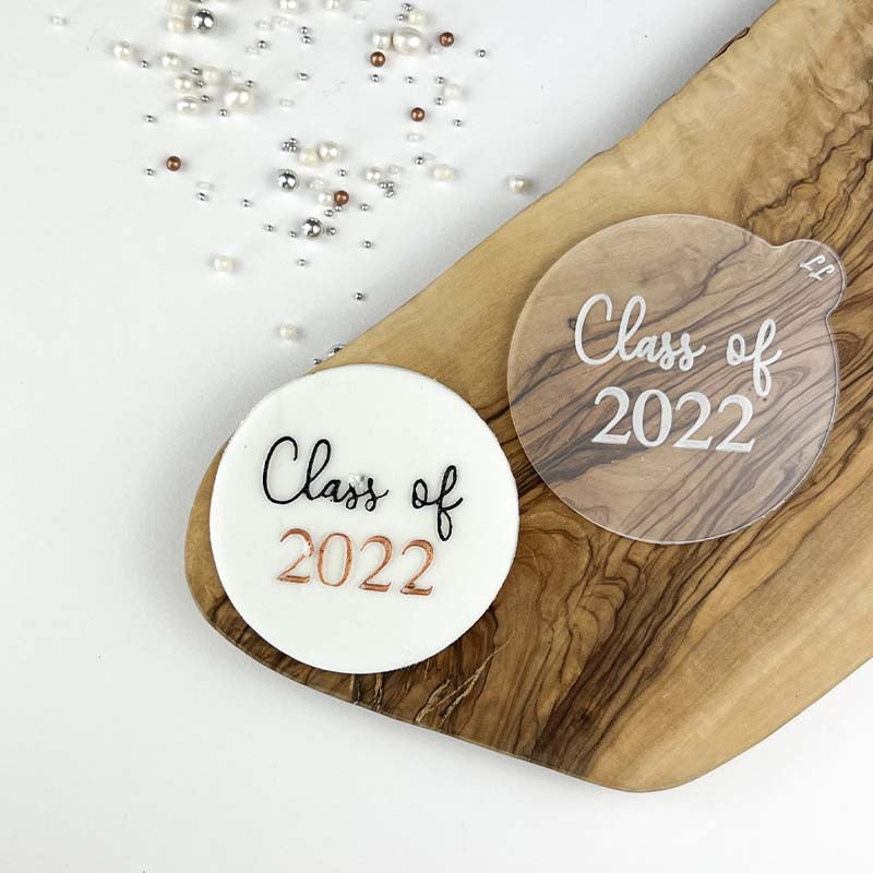 Class of 2022 Graduation Cookie Embosser