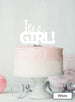It's a Girl Baby Shower Cake Topper Premium 3mm Acrylic White
