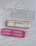 Peace in Verity Font Ramadan Cookie Cutter and Embosser