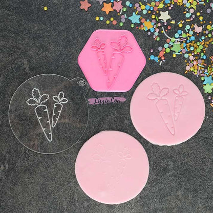 Easter Carrots Cookie Stamp
