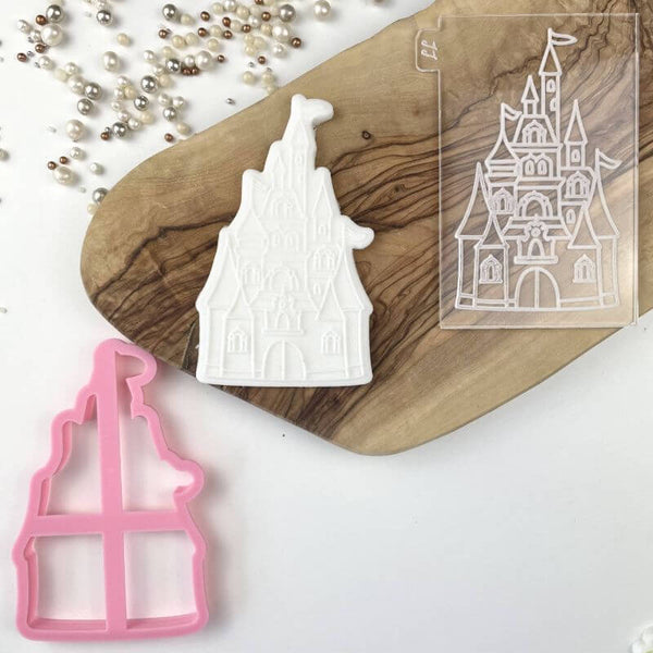 Princess Castle Cookie Cutter and Embosser by Catherine Marie Bakes