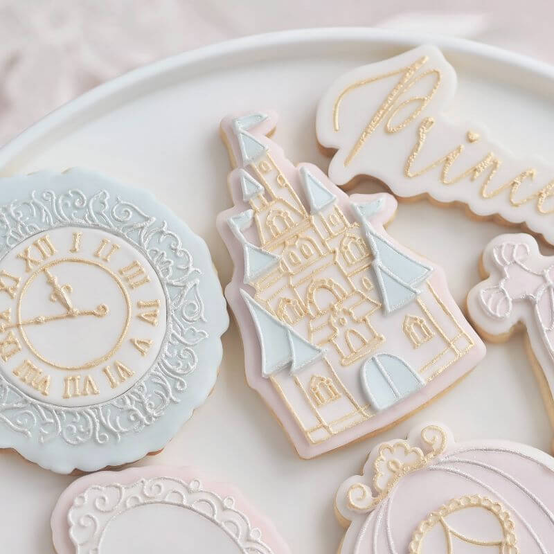 Princess Castle Cookie Cutter and Embosser by Catherine Marie Bakes