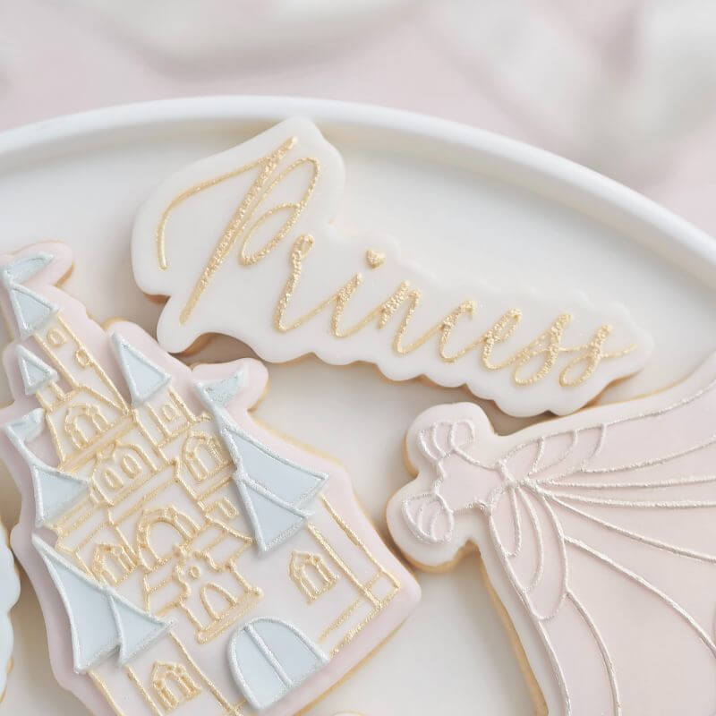 Princess with Heart Cookie Cutter and Embosser by Catherine Marie Bakes