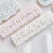 Bride to Be in Verity Font Bridal Party Cookie Cutter and Stamp