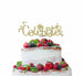 Celebrate Cake Topper Glitter Card Gold