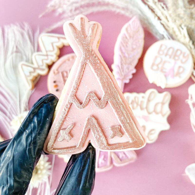 TiPi Wild One Baby Shower Cookie Cutter