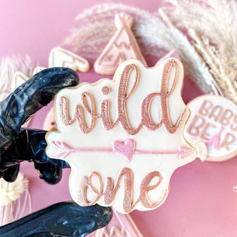 Wild One with Arrow Baby Shower Cookie Cutter