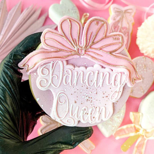 Dancing Queen Ballet Cookie Cutter and Embosser