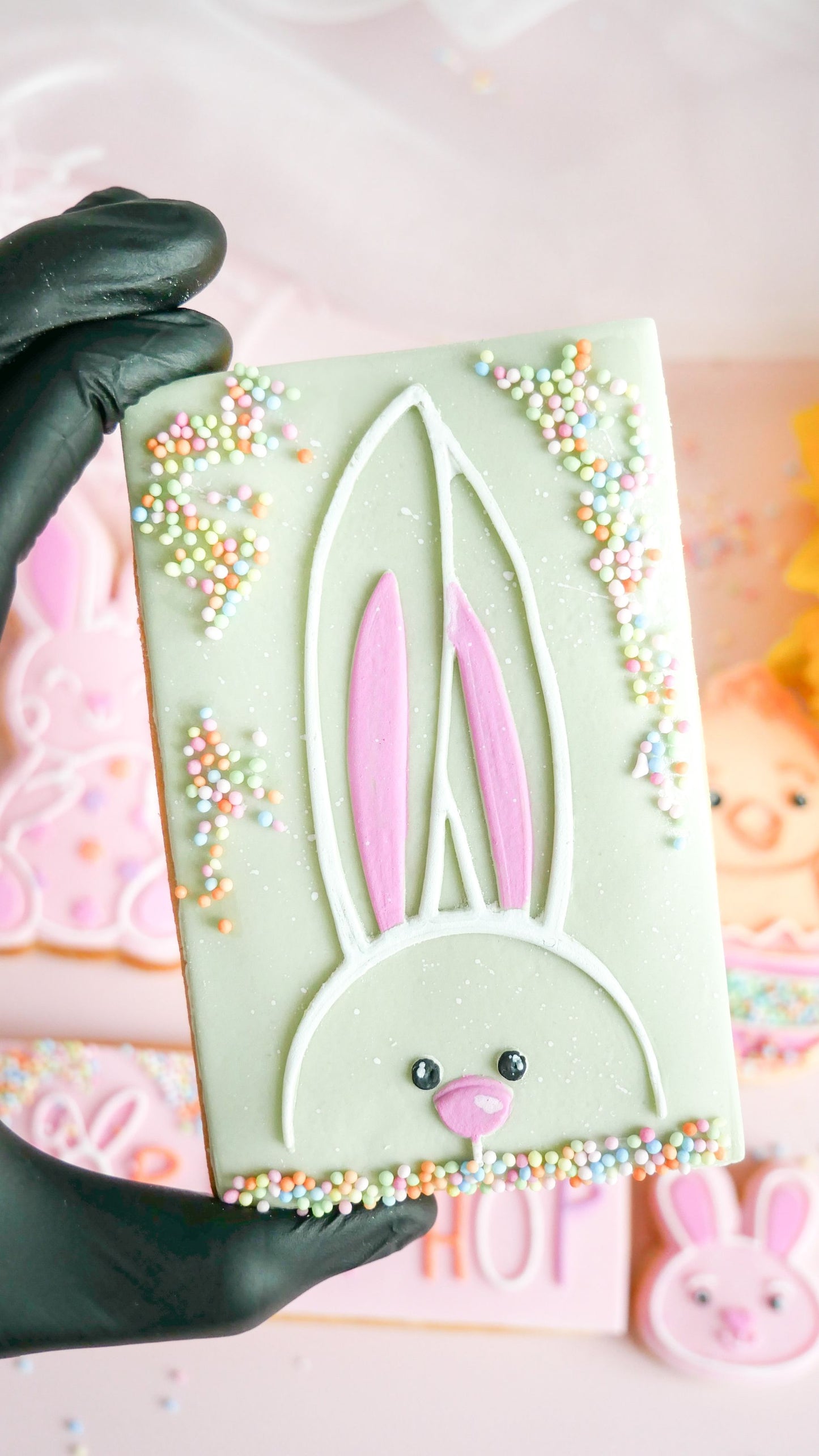 Meet Humphrey the Rabbit Easter Cookie Cutter and Embosser