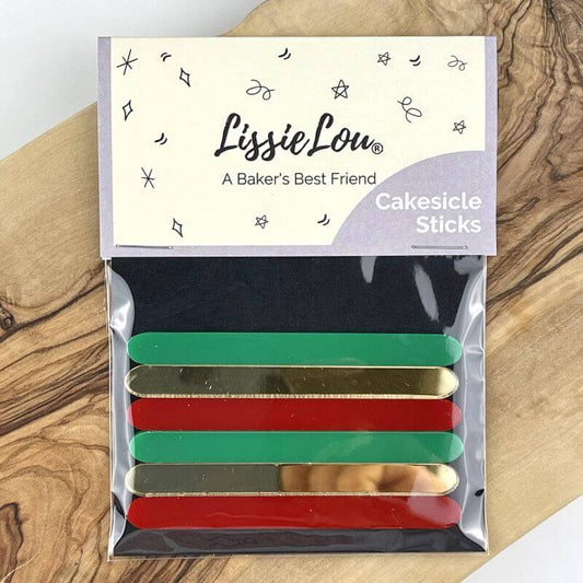 Christmas Acrylic Cakesicle Sticks