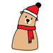 Christmas Bear Cookie Cutter