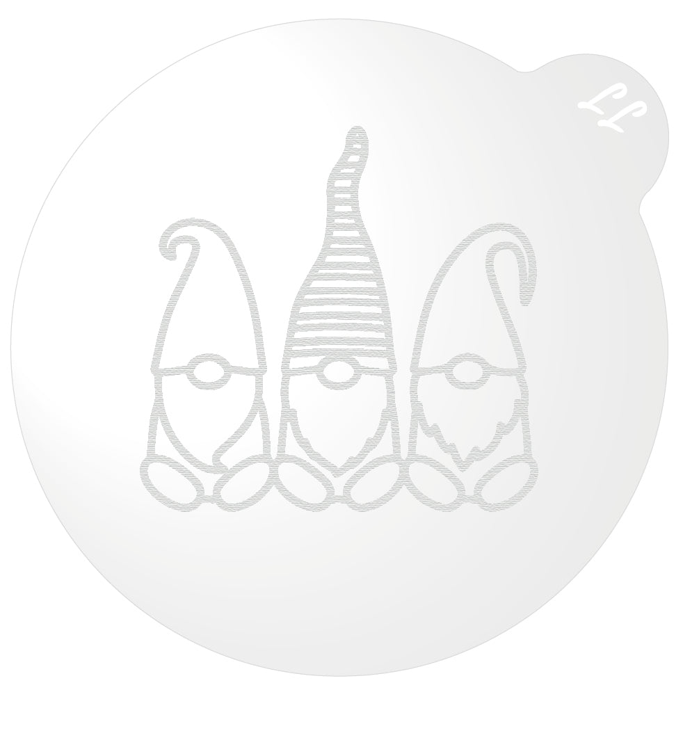 Christmas Gnomes Cookie Embosser