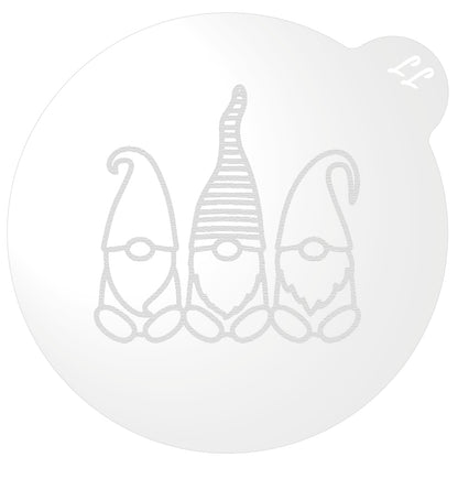 Christmas Gnomes Cookie Embosser