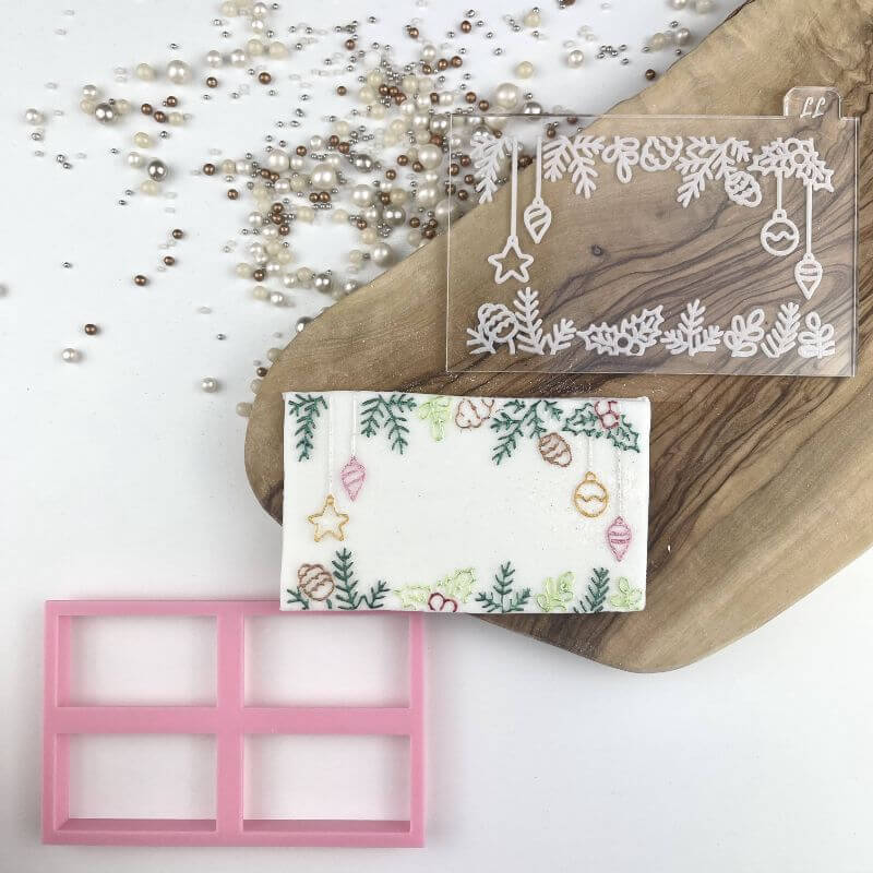Christmas Frame Cookie Cutter and Embosser
