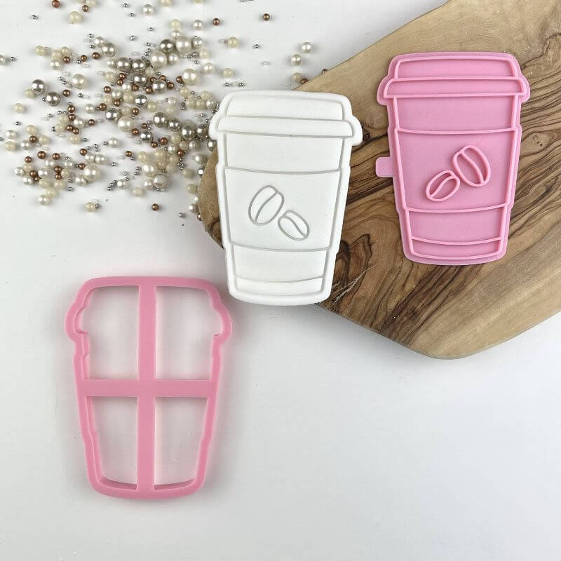 Coffee Cup Food and Drink Cookie Cutter and Stamp