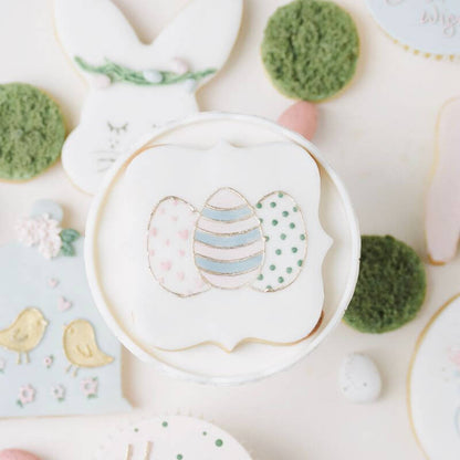 Easter Eggs Cookie Embosser