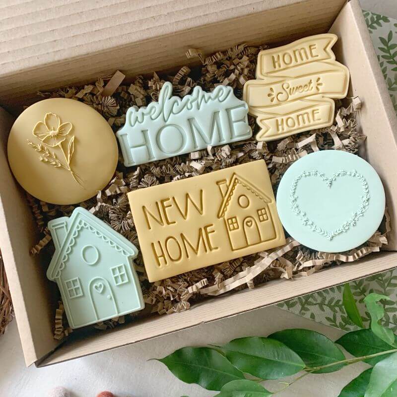 Welcome Home Cookie Cutter and Stamp