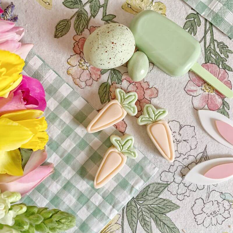 Mini Easter Carrot Cookie Cutter and Stamp