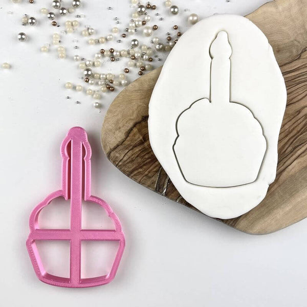 Cupcake with Candle Birthday Cookie Cutter