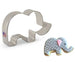 Cute Elephant Metal Cookie Cutter