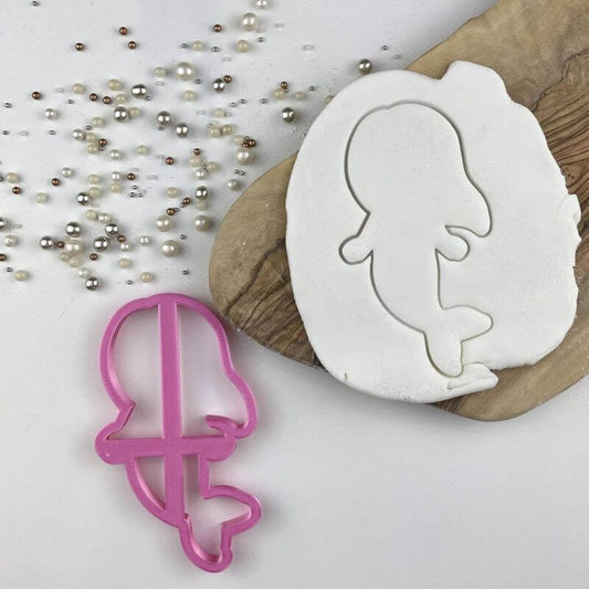 Cute Mermaid Under The Sea Cookie Cutter