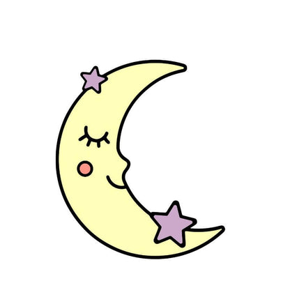 Cute Moon Baby Shower Cookie Cutter