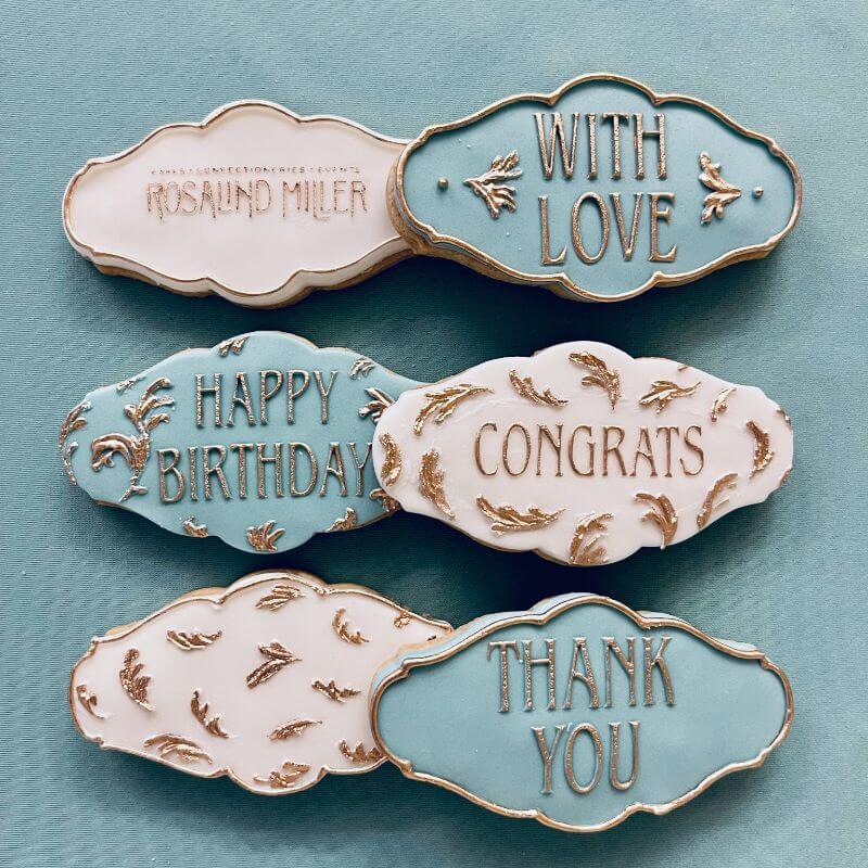 Rosalind Miller Cakes With Love Cookie Cutter and Embosser