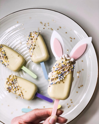 Easter Cake Kit, Cupcake Toppers and Cakesicle Sticks Mixed Bundle