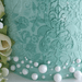 Dainty Decoration Cake Stencil - Full Size Design